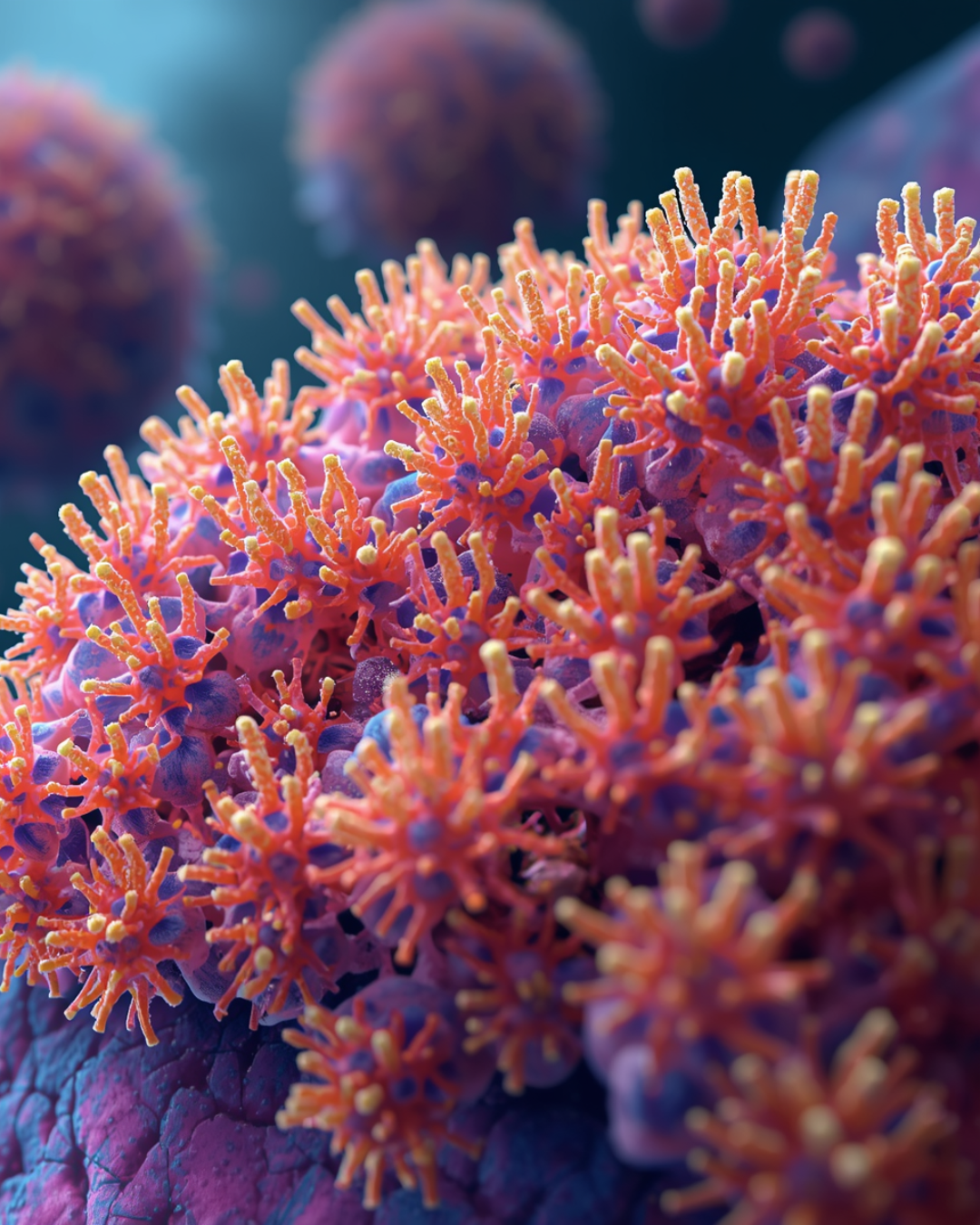 IMAGINE YOUR MICROBIOME AS A LIVING CORAL REEF